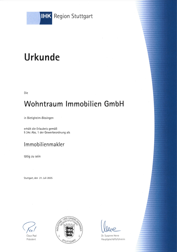 Thumbnail für das Zertifikat